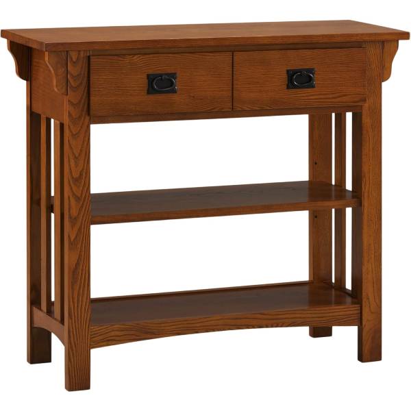 Bookcase Console Table